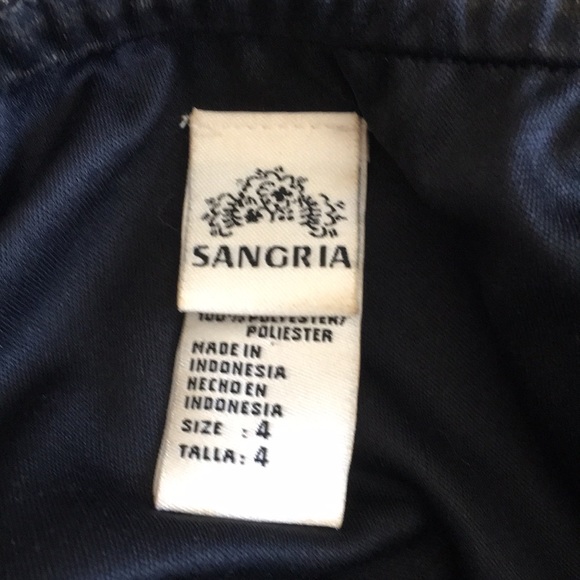 Shimmery metallic black and gold halter dress - Picture 4 of 6